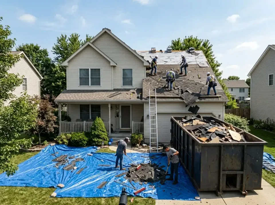 roof-replacement-debris-remova-004 — frequently asked questions, Cheapest Dumpster Rentals in Kensington Park, FL